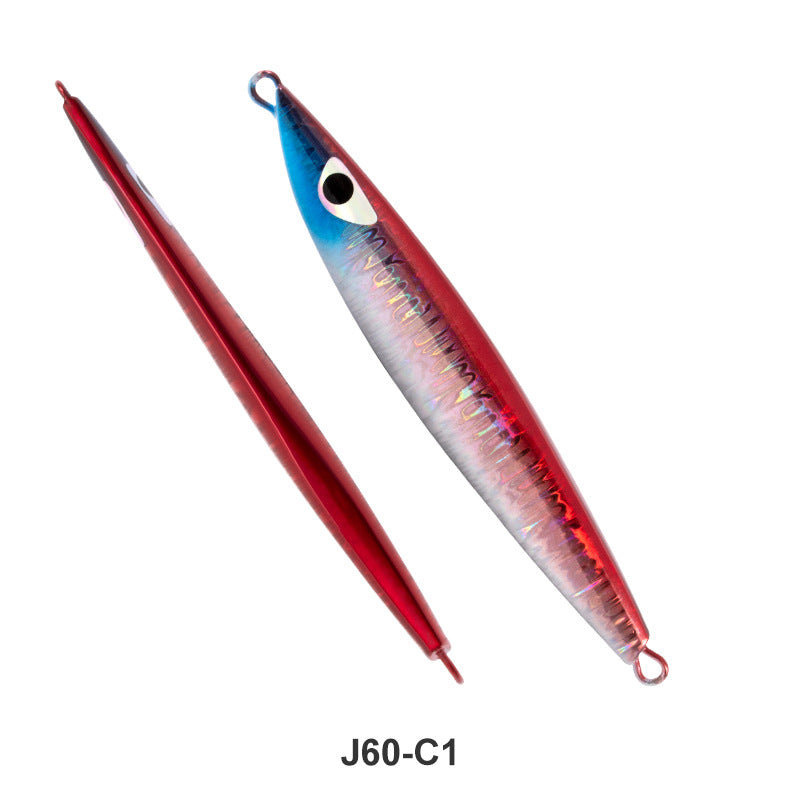 ⚙️ JIG-60 – Metal Jig ad Affondamento Rapido per Pesca Offshore (80g-150g)