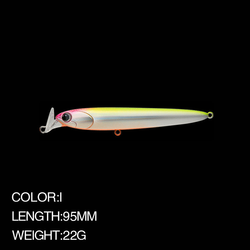 🧱 Minnow Affondante – Azione Realistica e Precisione nei Lanci (95mm / 22g)