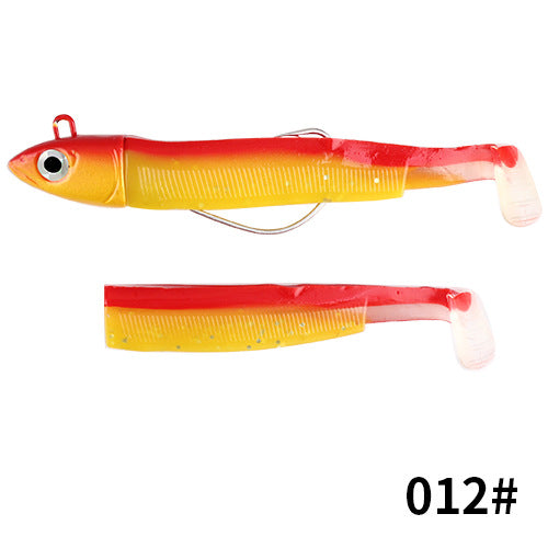 🐟 FTK Soft Minnow con Testa Piombata – Morbido, Realistico, Letale
