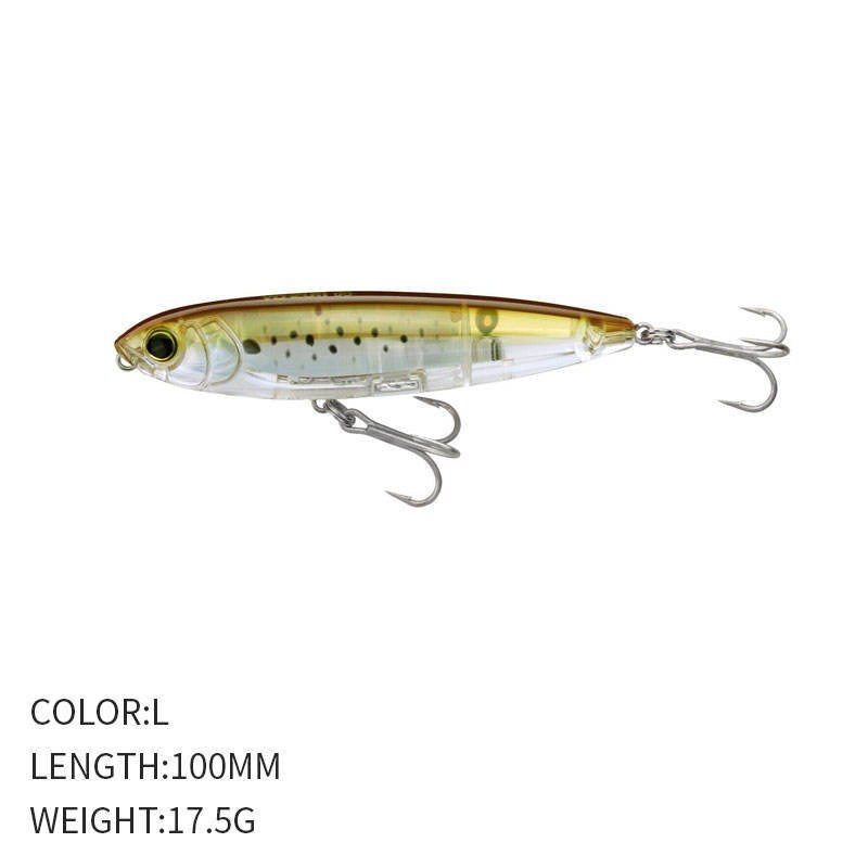 🧱 Pencil Galleggiante – Lanci Estremi e Azione a “Walking the Dog” (100mm / 17.5g)