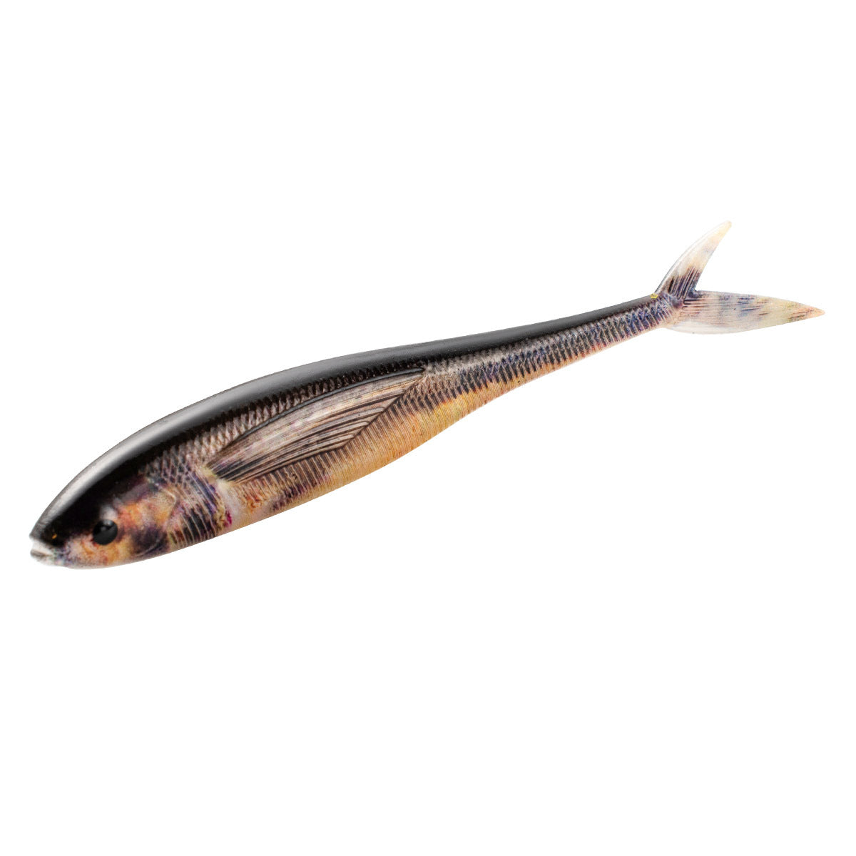 🐟 Soft Bait 3D – Kit da 2 pezzi Fork Tail 120mm per Pesca in Mare