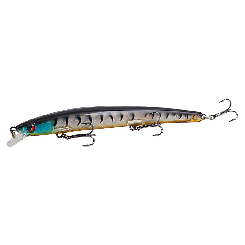 🎣 Minnow Floating Hardbait – 13,5cm 15,4g – Lanci Lunghi – Laser Finish
