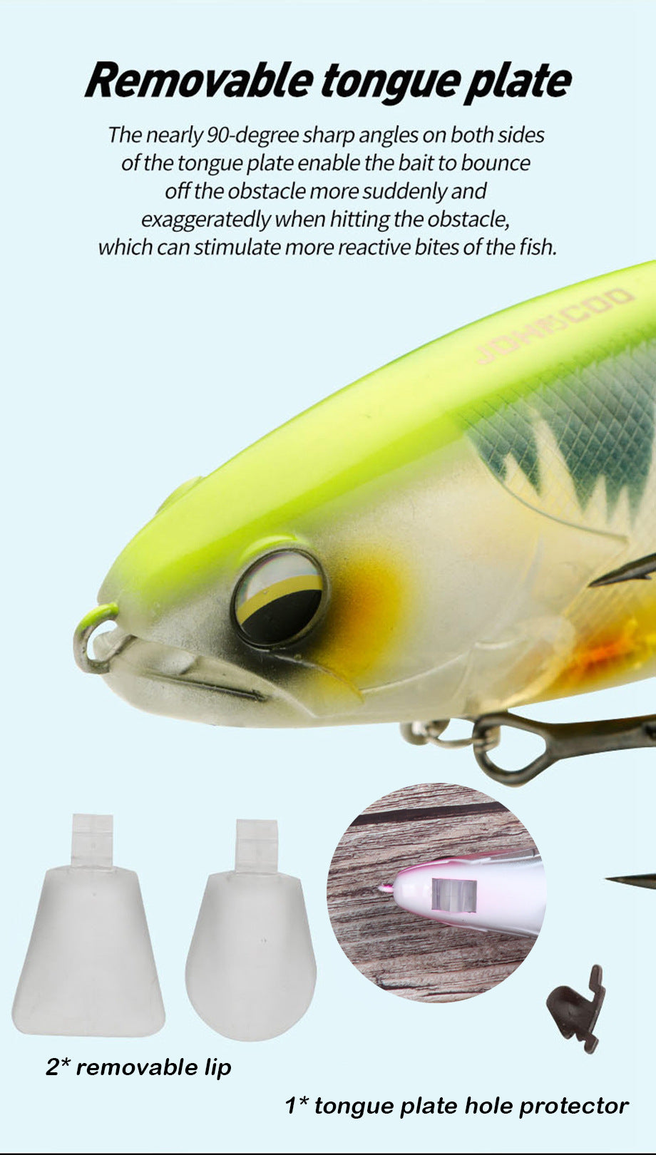 23cm 100g Multi Jointed Floating Swimbait Lure 4-Segment S Shape Hard Bait for Pike & Snakehead
