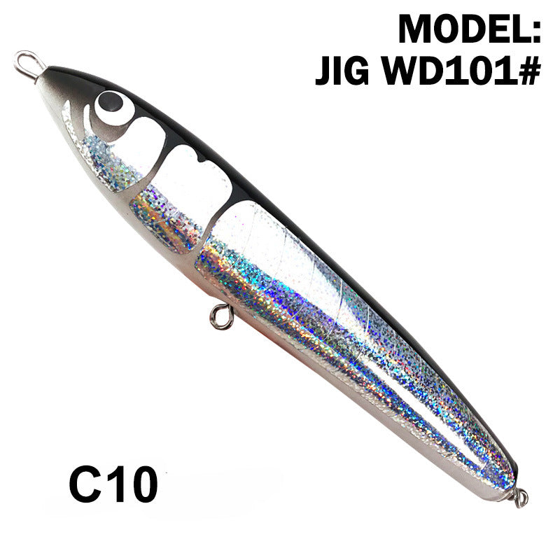 🛥️ WD101 Pencil Lure – Esche da Barca per Predatori di Taglia