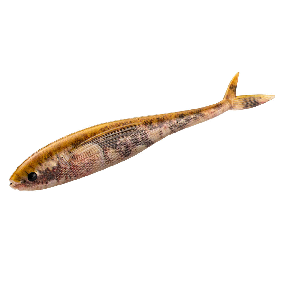 🐟 Soft Bait 3D – Kit da 2 pezzi Fork Tail 120mm per Pesca in Mare