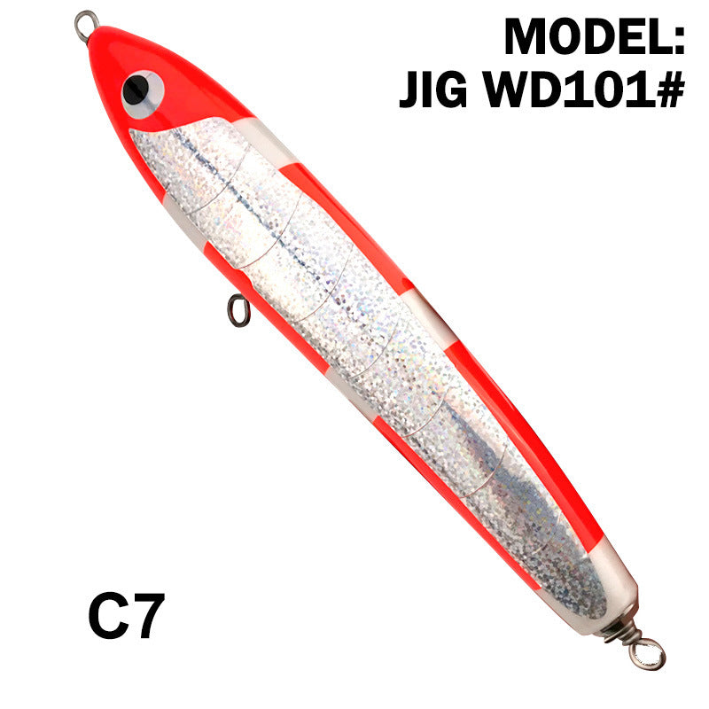 🛥️ WD101 Pencil Lure – Esche da Barca per Predatori di Taglia