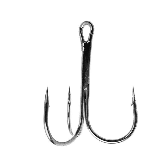 🪝 FAN’S Lure Treble Hook in Acciaio ad Alto Tenore di Carbonio – Nero