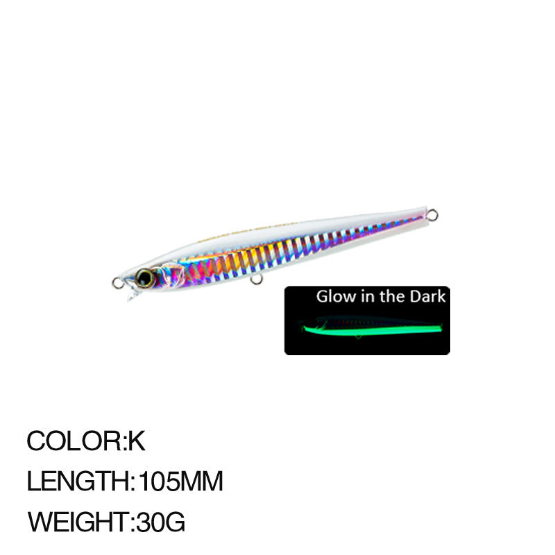 🧱 Minnow Affondante – Potenza di Lancio e Azione Profonda30g-45g