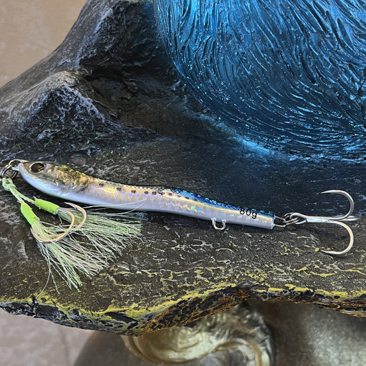 🎣 Jig Snake S-Type 40g / 60g – Movimento Serpentino, Predatori in Agguato!