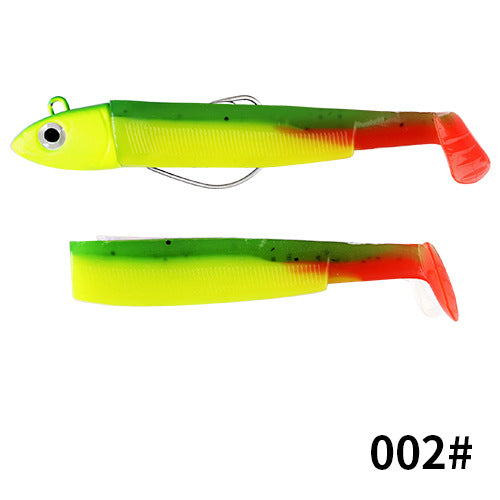 🐟 FTK Soft Minnow con Testa Piombata – Morbido, Realistico, Letale