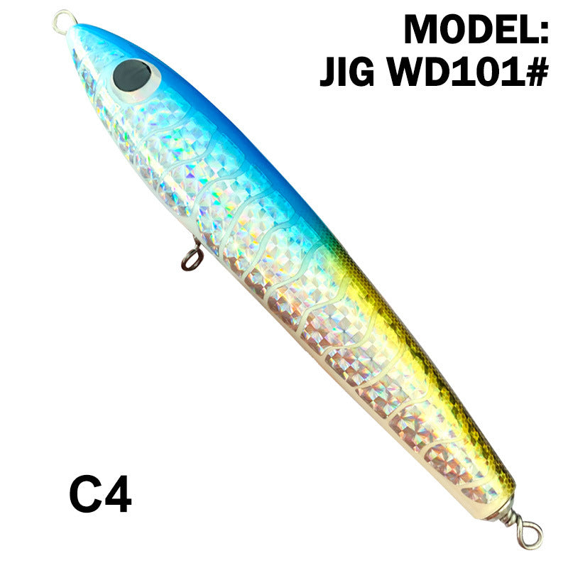 🛥️ WD101 Pencil Lure – Esche da Barca per Predatori di Taglia