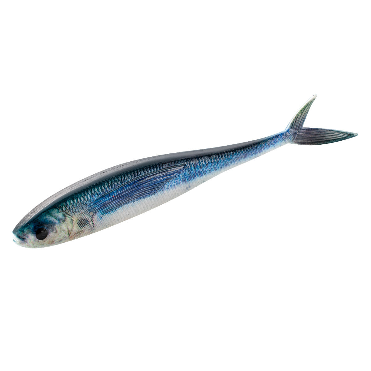 🐟 Soft Bait 3D – Kit da 2 pezzi Fork Tail 120mm per Pesca in Mare