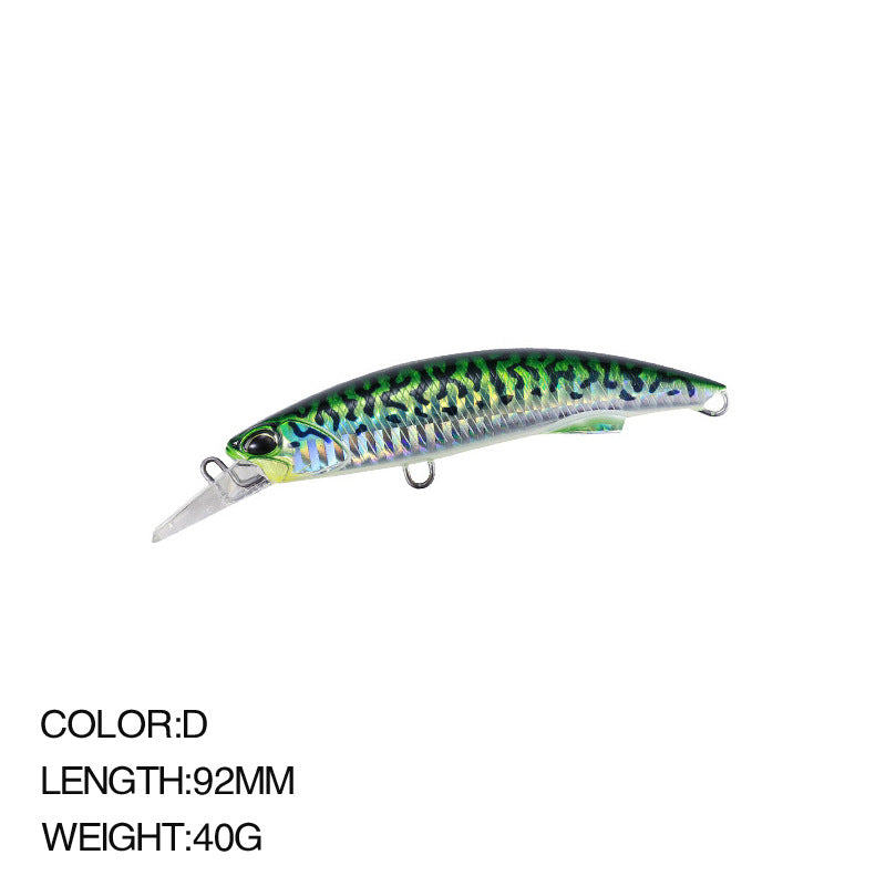 🎯 Minnow Sinking 92mm / 40g – Precisione, Potenza e Realismo Totale