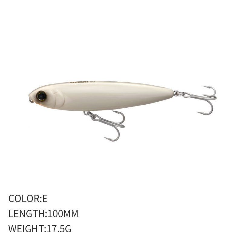 🧱 Pencil Galleggiante – Lanci Estremi e Azione a “Walking the Dog” (100mm / 17.5g)