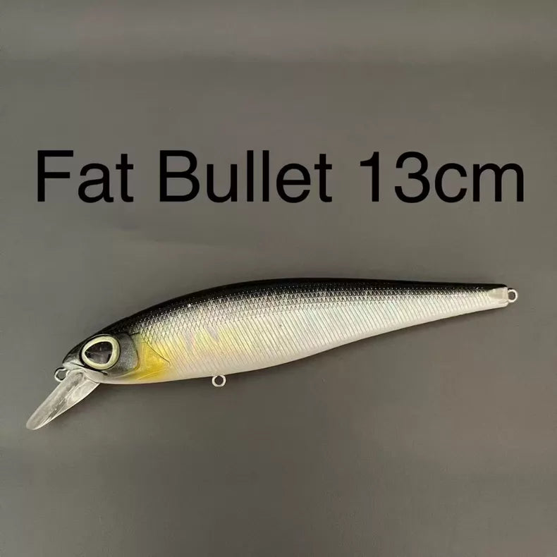 🎣 FAN'S Lure – Berkley DEX Fat Bullet Minnow Sinking (13cm / 27.2g) (senza confezione)
