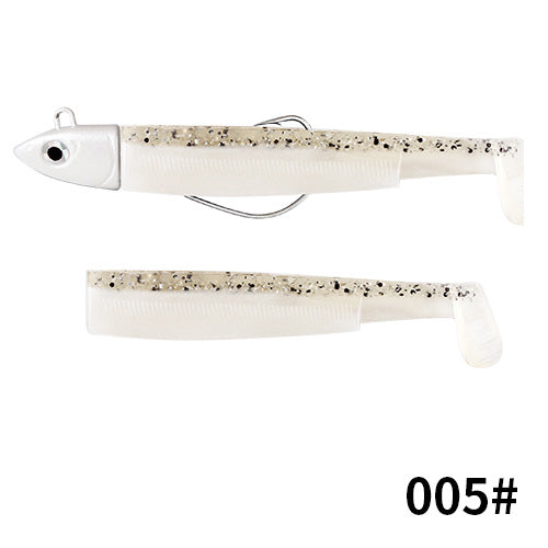 🐟 FTK Soft Minnow con Testa Piombata – Morbido, Realistico, Letale