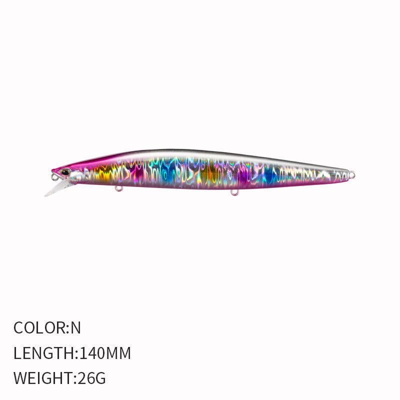 Cebo artificial flotante para pececillos, 145 mm, 23 g/26 g