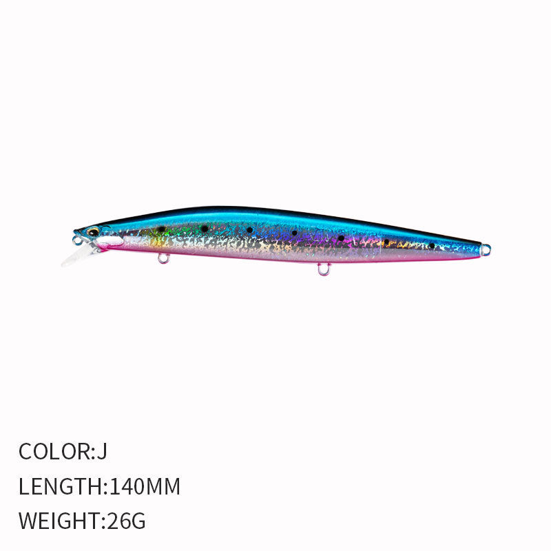 Cebo artificial flotante para pececillos, 145 mm, 23 g/26 g