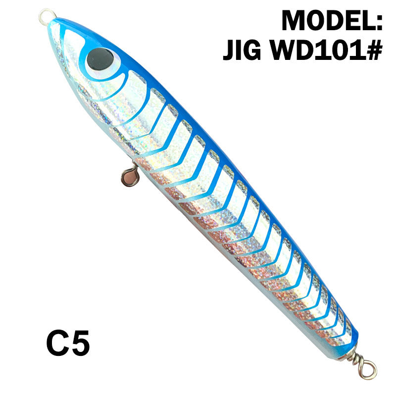 🛥️ WD101 Pencil Lure – Esche da Barca per Predatori di Taglia