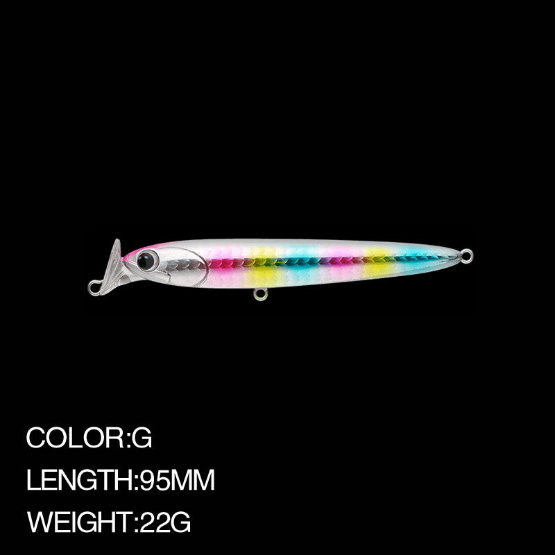 🧱 Minnow Affondante – Azione Realistica e Precisione nei Lanci (95mm / 22g)