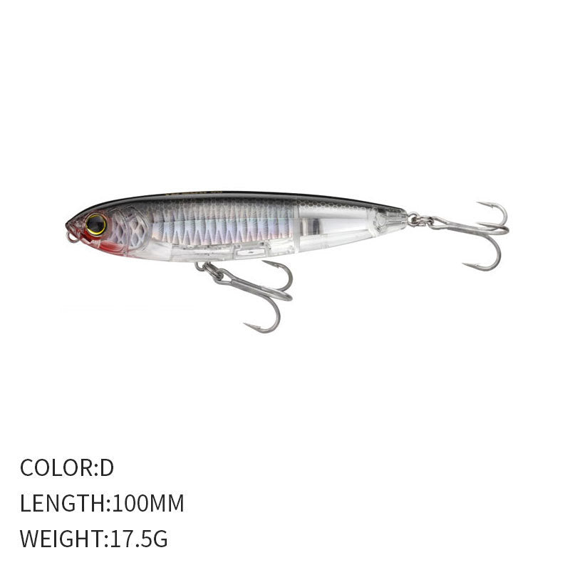 🧱 Pencil Galleggiante – Lanci Estremi e Azione a “Walking the Dog” (100mm / 17.5g)