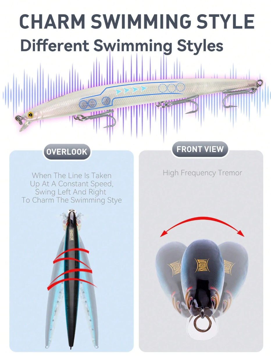 Leurres de pêche en mer KINGDOM 180 mm 29 g 33 g