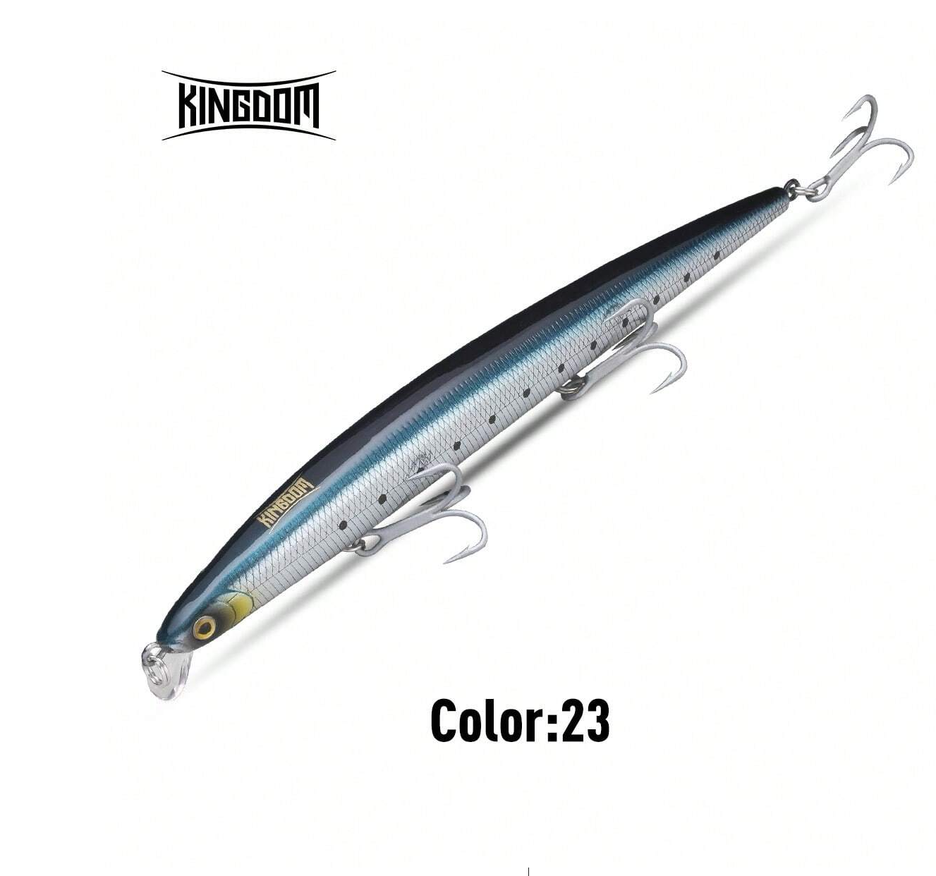 Leurres de pêche en mer KINGDOM 180 mm 29 g 33 g