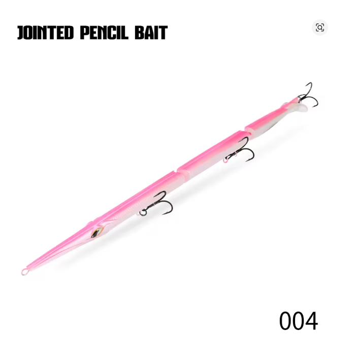 Hunthouse Matita Snodata 3 Sezioni – 255mm / 30.6g – Swimbait Affondante