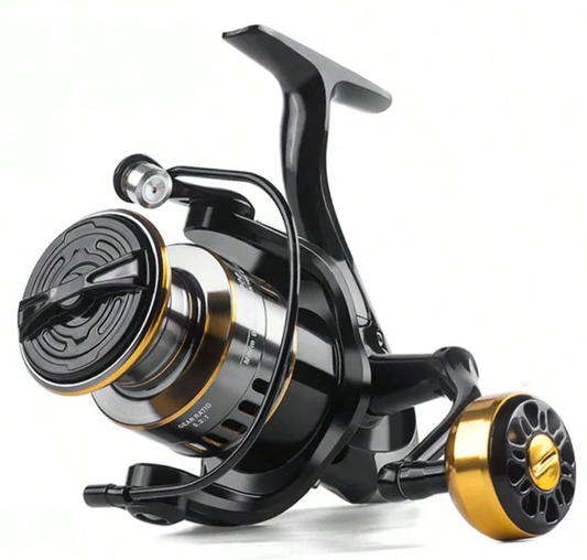 🎣 NYAYEO Mulinello da Pesca HE500–7000 – Alta Qualità in Ogni Dettaglio ✔️ Bobina in metallo / ✔️ Rapporto di recupero 5.2:1 o 4.7:1 / ✔️ 13+1 Cuscinetti a Sfera / ✔️ Freno Max 10KG