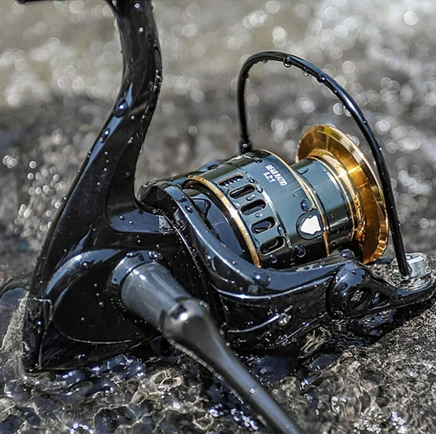🎣 NYAYEO Mulinello da Pesca HE500–7000 – Alta Qualità in Ogni Dettaglio ✔️ Bobina in metallo / ✔️ Rapporto di recupero 5.2:1 o 4.7:1 / ✔️ 13+1 Cuscinetti a Sfera / ✔️ Freno Max 10KG